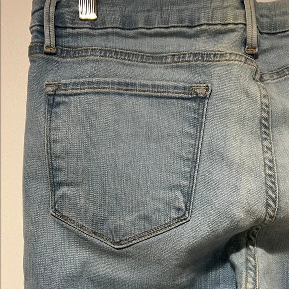 Frame Denim Light Blue Wide Leg Jeans - Picture 9 of 13